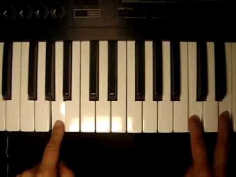 playing Piano+chords+a2