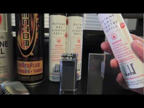 how to bleed butane lighter