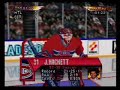 part 2 of 2 from nhl blades of steel 99 for the nintendo 64 showing gameplay footage.