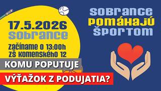 SOBRANSKÝ MAGAZÍN (577): Sobrance pomáhajú športom už po tretí raz
