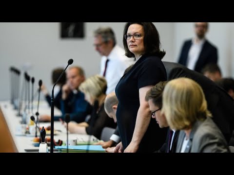 Nahles lehnt geschlossene Lager kategorisch ab