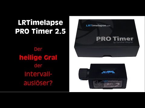 Unboxing, Hands On und Review zum neuen LRTimelapse pro Timer 2.5 von Gunther Wegner