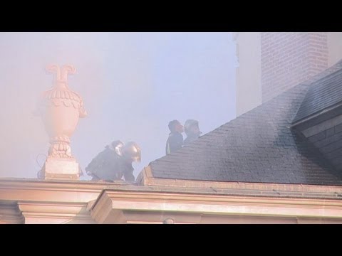 L'hôtel Lambert à Paris ravagé par un incendie