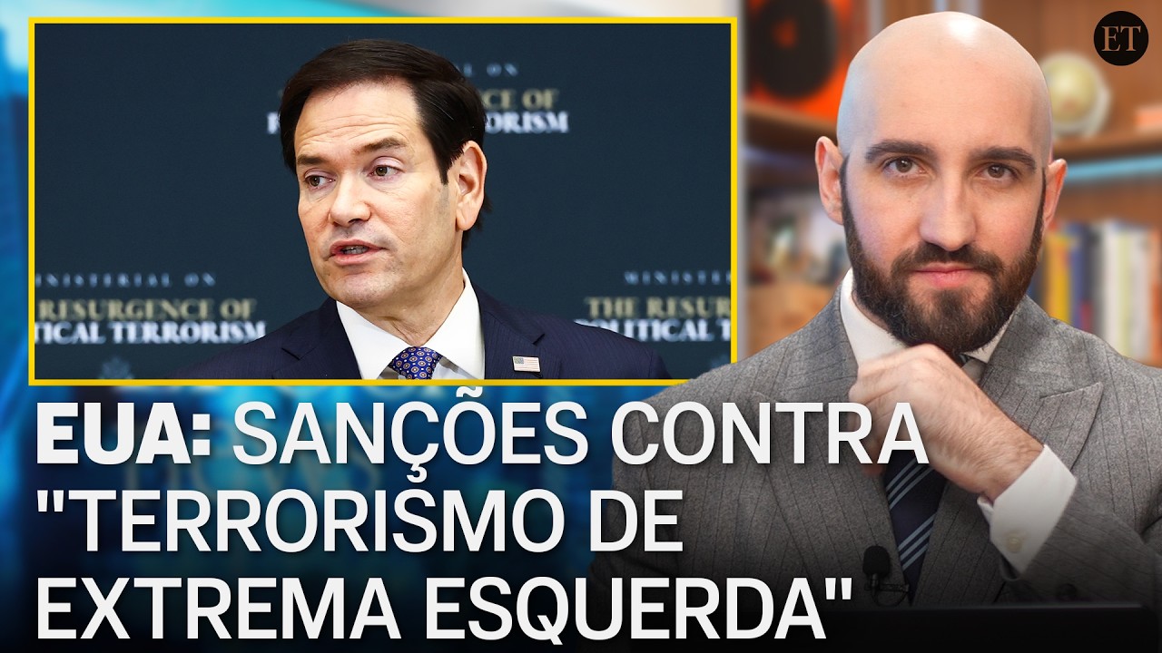 Rubio: novas sanções a "terrorismo de extrema esquerda"; China avança construção em ilha disputada