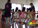 I let my Flip camera software create a mix of Leah's ballet class today.
