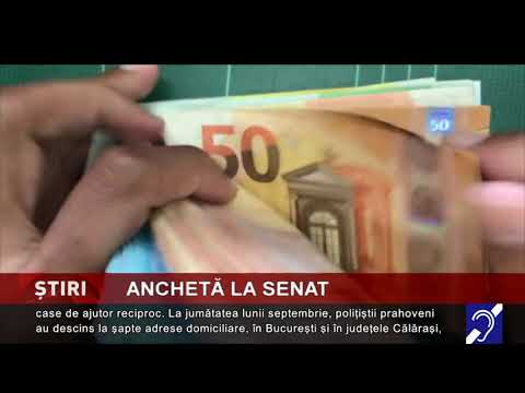 Anchetă la Senat