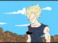 Vegeta goes SSJ3