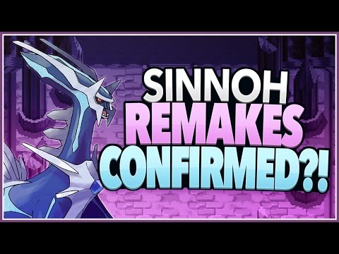 Sinnoh Remakes?! Sinnoh Confirmed?Pokemon Diamond And Pearl!