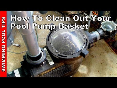 how to unclog skimmer in pool