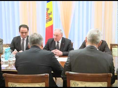 Moldovan head of state meets former Polish, Serbian, Albanian presidents