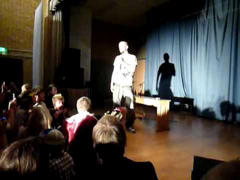 Beat-boxing - Dave Crowe - in Sweden (part 1)