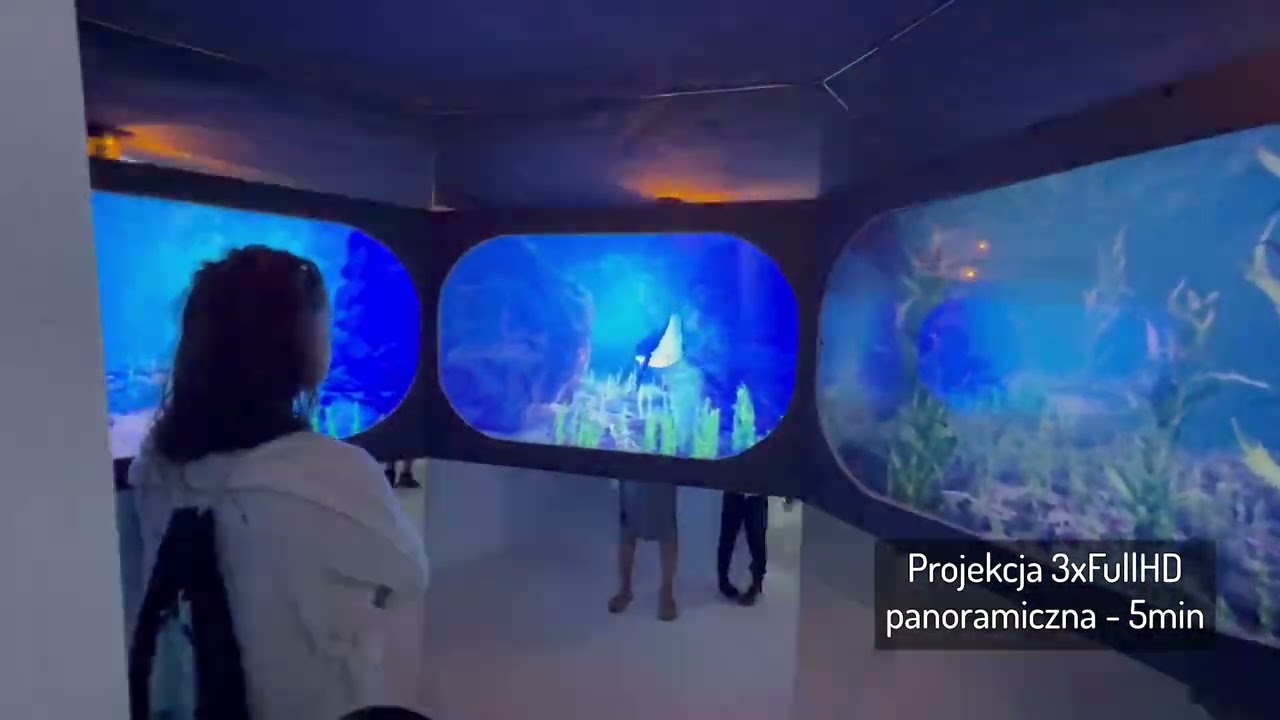 MS - PraGlebia - Unveiling Underwater Dinosaurs: A Projection Adventure