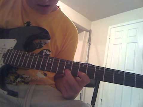 how to play bleed it out on guitar