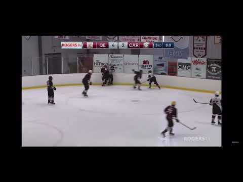 07 Declan Kennedy working the corners at the Beaumont Hamel HS Tournament