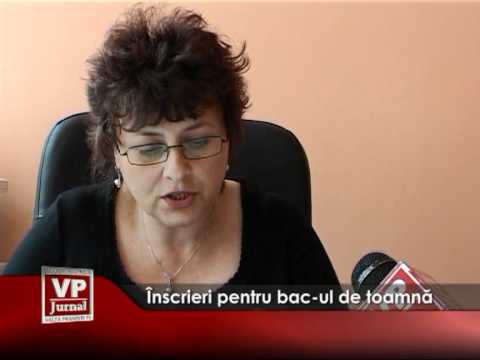 Au început înscrierile pentru bac-ul din toamnă
