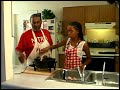 how to make chicken sausage   shrimp jambalaya : adding onions bell peppers   celery to jambalaya