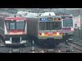 【東急電鉄】田園都市線 溝の口駅で大井町線6000系回送 メトロも東武も 田園都市線