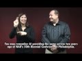 2012 NAD Conference Call for Interpreters