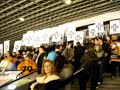 Spielerfriedhof - Protestaktion der Graz 99ers Eishockeyfans