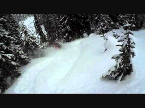 Monashee Powder Skiing Helmet Cam Action Monashee Powder Skiing Helmet Cam Action
