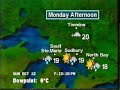 Regional forecast from The Weather Network - Oct. 1997
