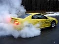 2002 mustang gt burout smoke 1st gear