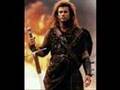 Braveheart Theme Tune. soothing bagpipe/ullien pipe  music.