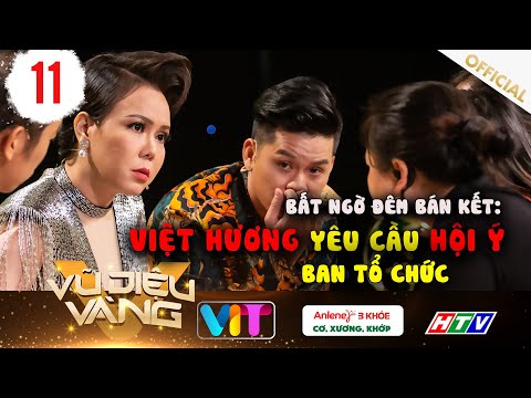 0 Tình huống bất ngờ xảy ra đêm Bán kết Vũ Điệu Vàng, Việt Hương đấu lý cùng ban tổ chức