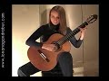 Bach BWV997 gigue&double  Ioana Gandrabur guitarist