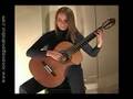 BWV 997 Gigue Lute Suite No 2 in Cm Classical Guitar Video - Johann Sebastian Bach