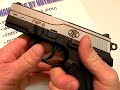 A quality polymer framed Sig-like pistol for around $450?  Impossible?  Not really.  Check out the well-made and fully ambidextrous FNP handgun in this two part series by Nutnfancy.  This pistol comes from the hard working and innovative FN Group which has long standing and strong ties to American arms manufacture, dating back to the days of John Moses Browning.  They know how to make good, strong guns and the FNP DA/SA series showcases that expertise well.  This reviewed FNP9 is representative of the series (available in .40, .45, and .357 Sig cals too) and has many impressive features.  These include outstanding ergonomics, incredible lightweight (24.6 oz!), kindergarten-simple field strip, high accuracy and reliability, adequate firepower (16 rds), Sig-like dedicated decocker (ambi mounted), hammer-forged barrel, good sights, good trigger, bobbed hammer, 1911 grip angle, three included magazines (great job FN!) and a very reasonable price.  Possible criticisms would include higher bore axis than the Glock and other designs, a perplexingly thin-walled barrel (no doubt saves weight), shorter sighting radius. a goofy magazine baseplate that can interfere in some mag carriers (may need Dremeling), and polished SS mags (very non-tactical).  But to hold a FNP9 is to appreciate its amazing lightness, the outstanding ergos of the grip and its smooth decocking lever, and its superb pointability.  Despite a few drawbacks, it remains an outstanding pistol design that appears to be world class.  It is indeed very Sig-like but at a much lower cost and substantially lighter weight.  Nutnfancy predicts it will prove to be equally reliable and steadfast over the years.

////////////////Nutnfancy Likeability Scale:  8 out of 10////////////Thanks to Impactguns.com for hosting this and many other TNP reviews!/////////////// If you own a gun of ANY kind and are not a member of the NRA you need to change your ways.  Political battles rage that serve to disarm you, leaving you the potential victim of criminals who have NEVER obeyed gun laws.  Join the NRA today for five years at a time and donate generously to the NRA/ILA.  This is a patriotic, freedom organization that fights tirelessly to maintain our freedoms and it advocates no political party.

Comparison to Glock 17, Nutnfancys 9mm standard:
WEIGHT:  Advantage FNP9 by 1 ounce
FIREPOWER: Advantage G17 by at least 1 round
DURABILITY: Advantage G17 durable for over 100,000 rounds
ACCURACY: Tie
ERGONOMICS: Advantage FNP9 by small margin (1911 grip angle preferable)
SIMPLICITY: Tie
ACCESSORIES:  Advantage G17 by large margin, many available and mags are cheaper
PRICE: Advantage FNP9 in most cases
TRACK RECORD: Advantage G17 so far, proven world wide for decades