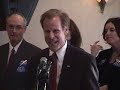 Brian Speaks at Hall Rally With Hillary Clinton