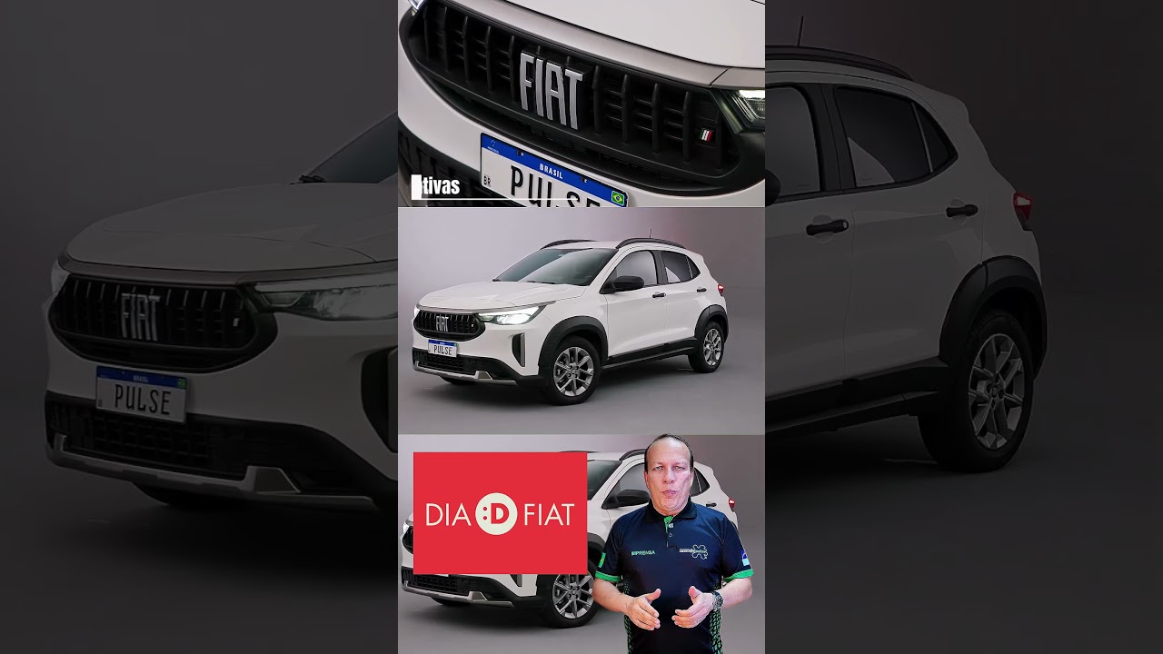 Dia D Fiat: Pulse abaixo de 100 mil e bônus de 12 mil no Mobi até dia 25