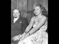 H.M. KING FAROUK, IRMA CAPECE MINUTOLO 1950s . VOCAL ANNE