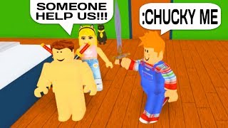 Chucky Vs Admin Commands In Roblox Minecraftvideos Tv