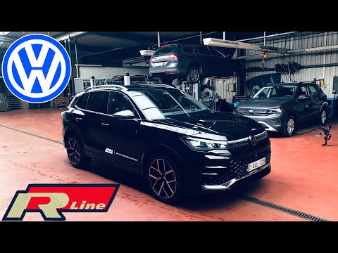 volkswagen tiguan r line 2024  volkswagen tiguan vwtiguan suv carreview vw 2024vw rline