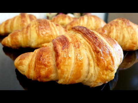 Круассаны, как из ФРАНЦИИ! Они Обалденно Вкусные - Слоеные и Хрустящие, самые настоящие