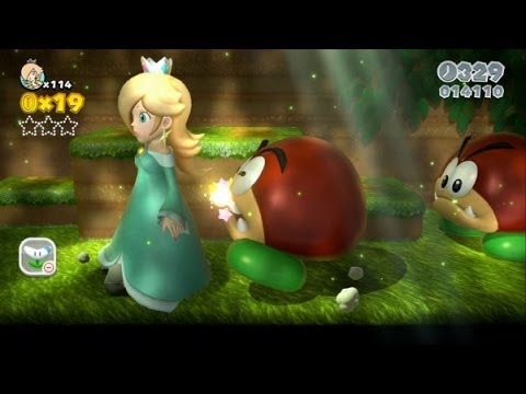 Super Mario 3D World 100% Walkthrough Part 29 - World Star-7 - Gargantuan Grotto