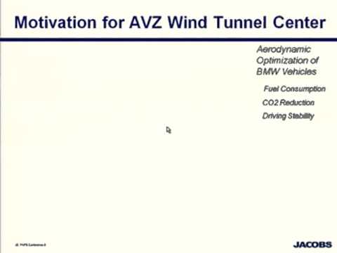 The BMW AVZ Wind Tunnel Center