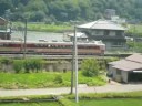 特急きのさき玄武洞駅を通過