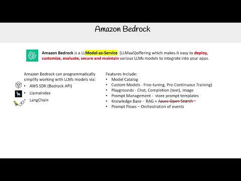 Introduction to Amazon Bedrock - AWS AI Practitioner AIF-C01