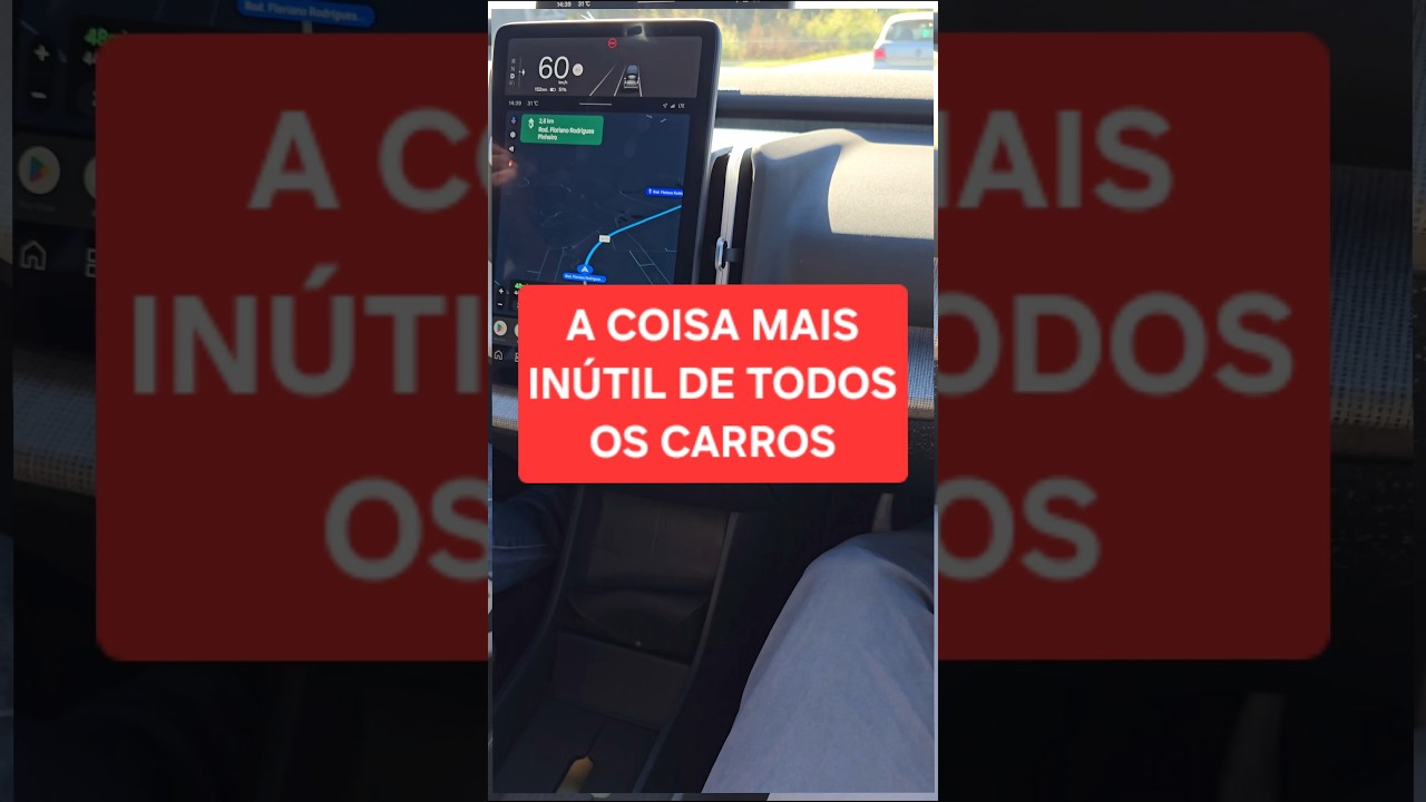 A COISA MAIS INÚTIL QUE JÁ COLOCARAM EM UM CARRO!