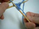 Turkish Cast On on Double Point Needles