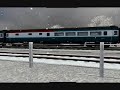 Rail Sim Intercity 125 Leaving York in Snow