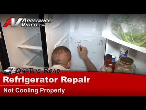 how to fix a refrigerator when it's not cooling