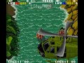 attract mode demo for the third installment of snk's ikari warriors series. personally i found this one to be quite good, although i personally prefer the nes port because of the scuba diving stage which isn't seen in the arcade version. interesting facts: *although this only applies to the nes port's intro, this marks the first appearance of heidern, the commander for ralf and clard