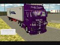 VOLVO FH16 attached Container Trailer VOLVO FH16 attached Container Trailer