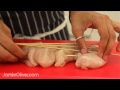 How to assemble the skewers from Chicken Skewers