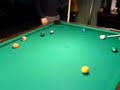 playing pool