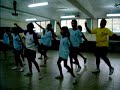SLSS Moden Dance studnets practice for Sec 1 and SYF